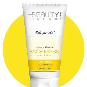 فیس ماسک تخصصی زرد چوبه گشنیز مناسب پوست کدر و لک دار - 150 میل